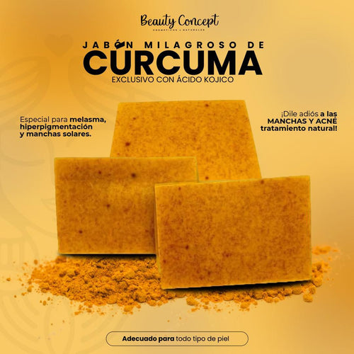 Jabon De Curcuma Y Kojico